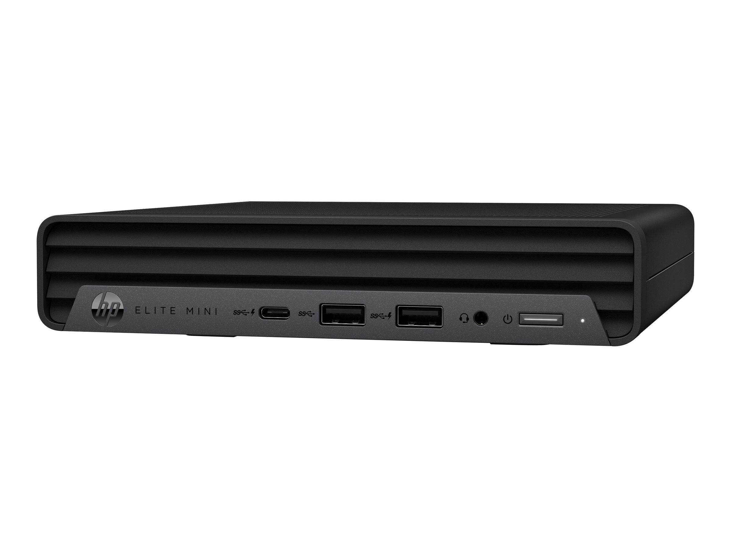 HP Elite 600 G9 - Mini - Core i5 13500T / 1.6 GHz - RAM 16 GB - SSD 512 GB - NVMe - UHD Graphics 770 - 1GbE, Wi-Fi 6E, B