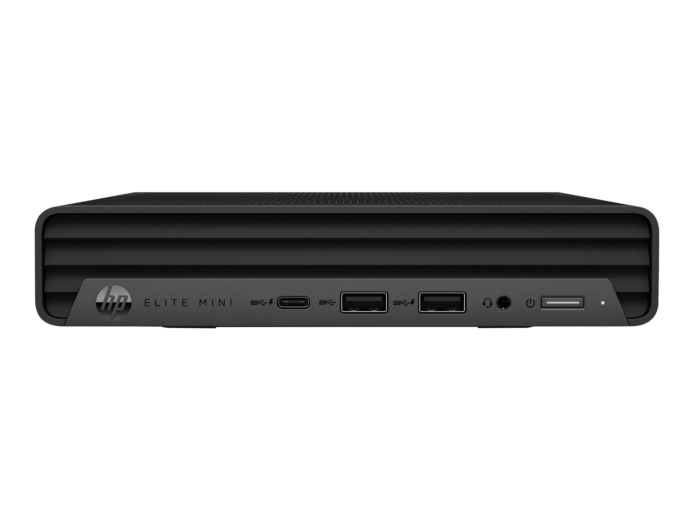 HP Elite 600 G9 - Mini - Core i5 13500T / 1.6 GHz - RAM 16 GB - SSD 512 GB - NVMe - UHD Graphics 770 - 1GbE, Wi-Fi 6E, B