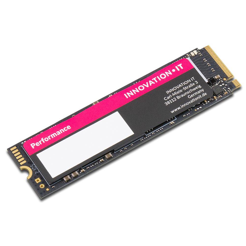 INNOVATION IT Performance 512GB SSD Festplatte M.2 2280 PCIe 3.0 x4 Lesen 1950MB/s, Schreiben 1200MB/s