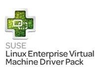 SUSE Linux Enterprise Virtual Machine Driver Pack Logo mit grünem Kreuzsymbol und Produktnamentext.