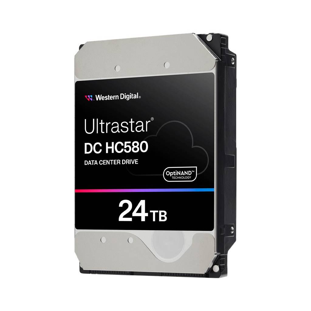 WD Ultrastar DC HC580 WUH722424ALE6L4 - Festplatte - 24 TB - intern - 3.5"" (8.9 cm)