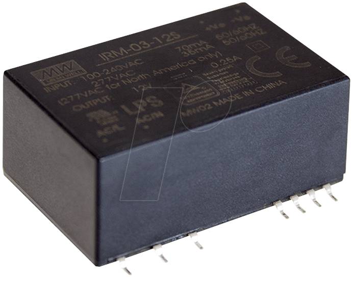 MEAN WELL IRM-03-15S Netzteil & Spannungsumwandler (IRM-03-15S)