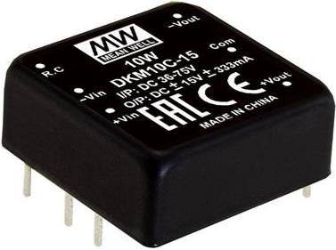 MEAN WELL DKM10E-15 Netzteil & Spannungsumwandler 10 W (DKM10E-15)