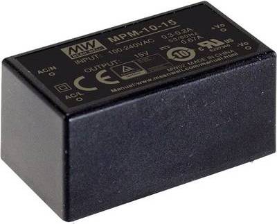 MEAN WELL MPM-10-12 Netzteil & Spannungsumwandler 10 W (MPM-10-12)