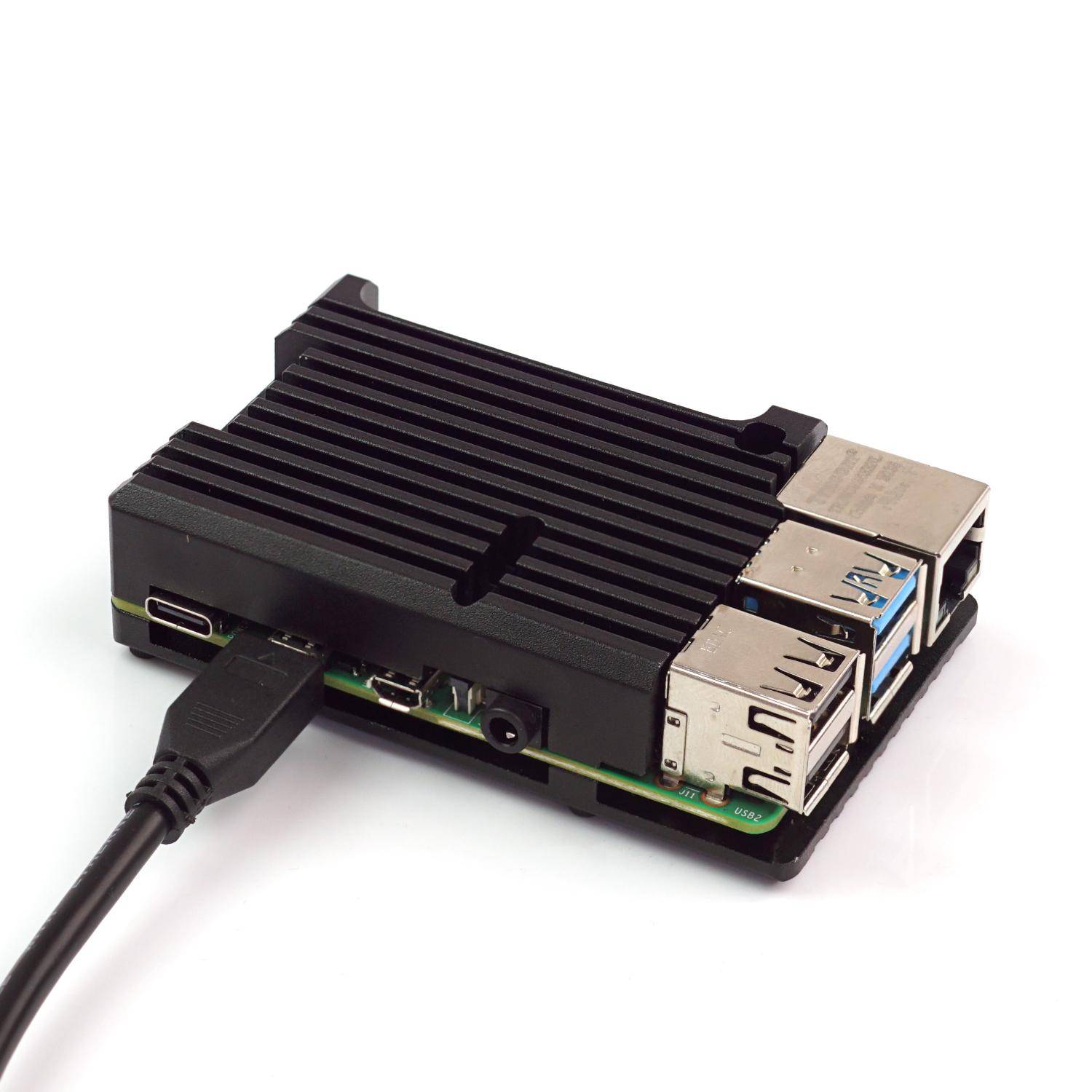 Raspberry Pi 4 Computer Modell B, 4GB Light Starter Set