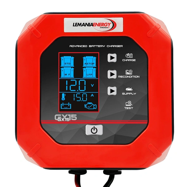 GX15 Smart Ladegerät 12V/24V - Ladegeräte GX15 Smart Ladegerät 12V/24V - Ladegeräte