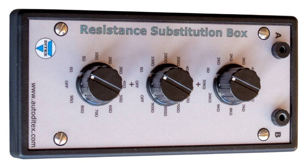 Automotive Widerstandsdekade - Sensor-Simulator