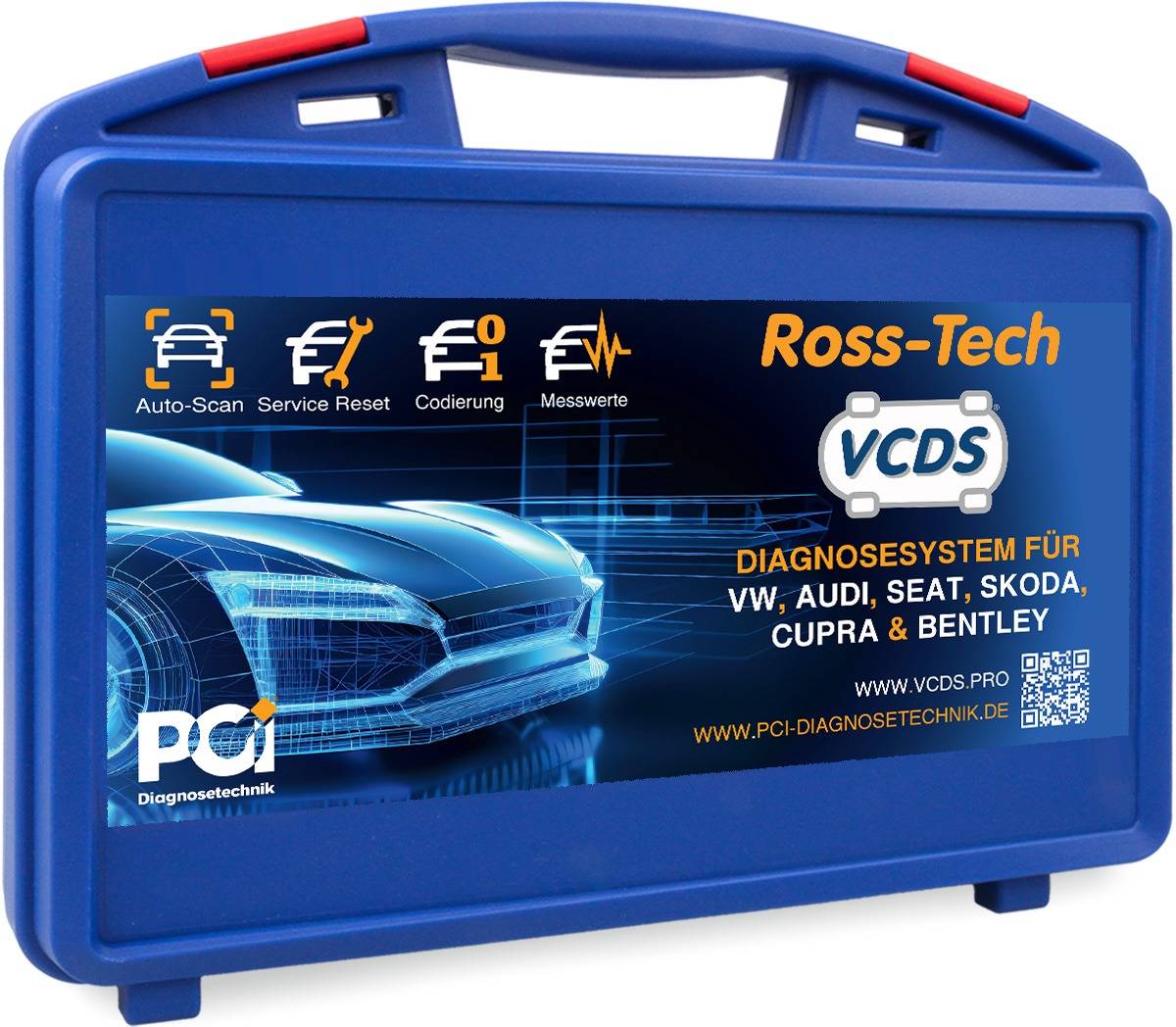 VCDS® HEX-NET Werkstattkit Professional (WIFI) Diagnosegerät für VW, Audi, Seat, Skoda, Cupra