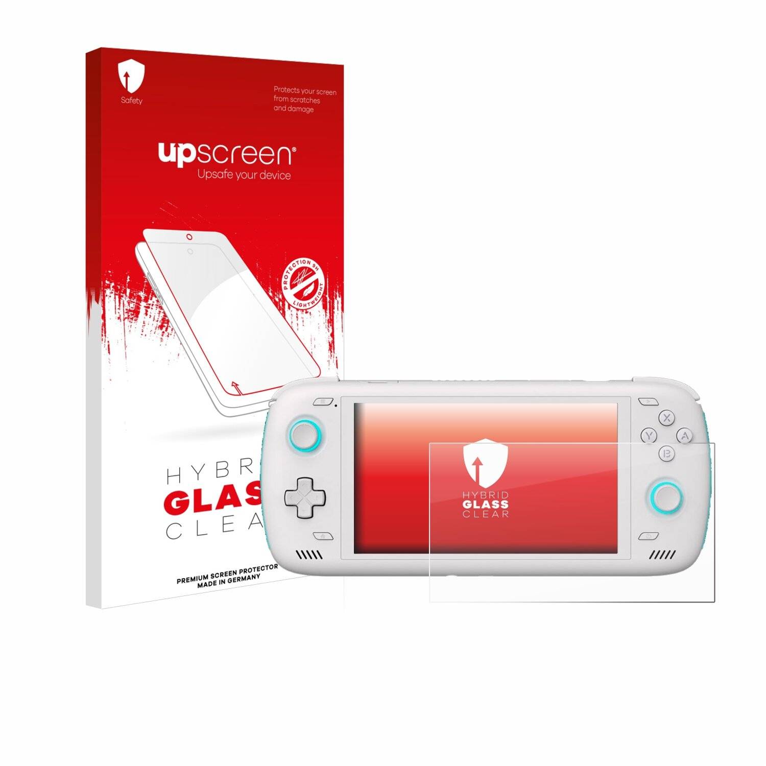upscreen Hybrid Glas Panzer-Folie für AYN Odin