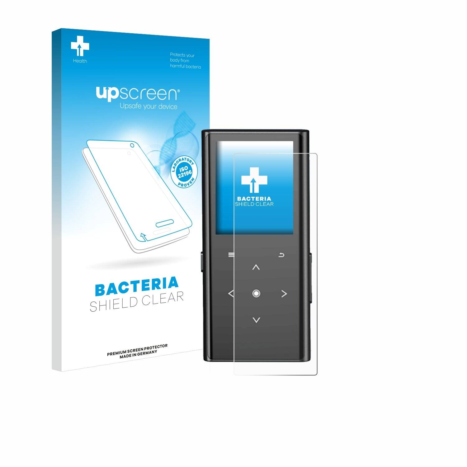 upscreen Bacteria Shield Schutzfolie für Zooaoxo M600- 128GB -