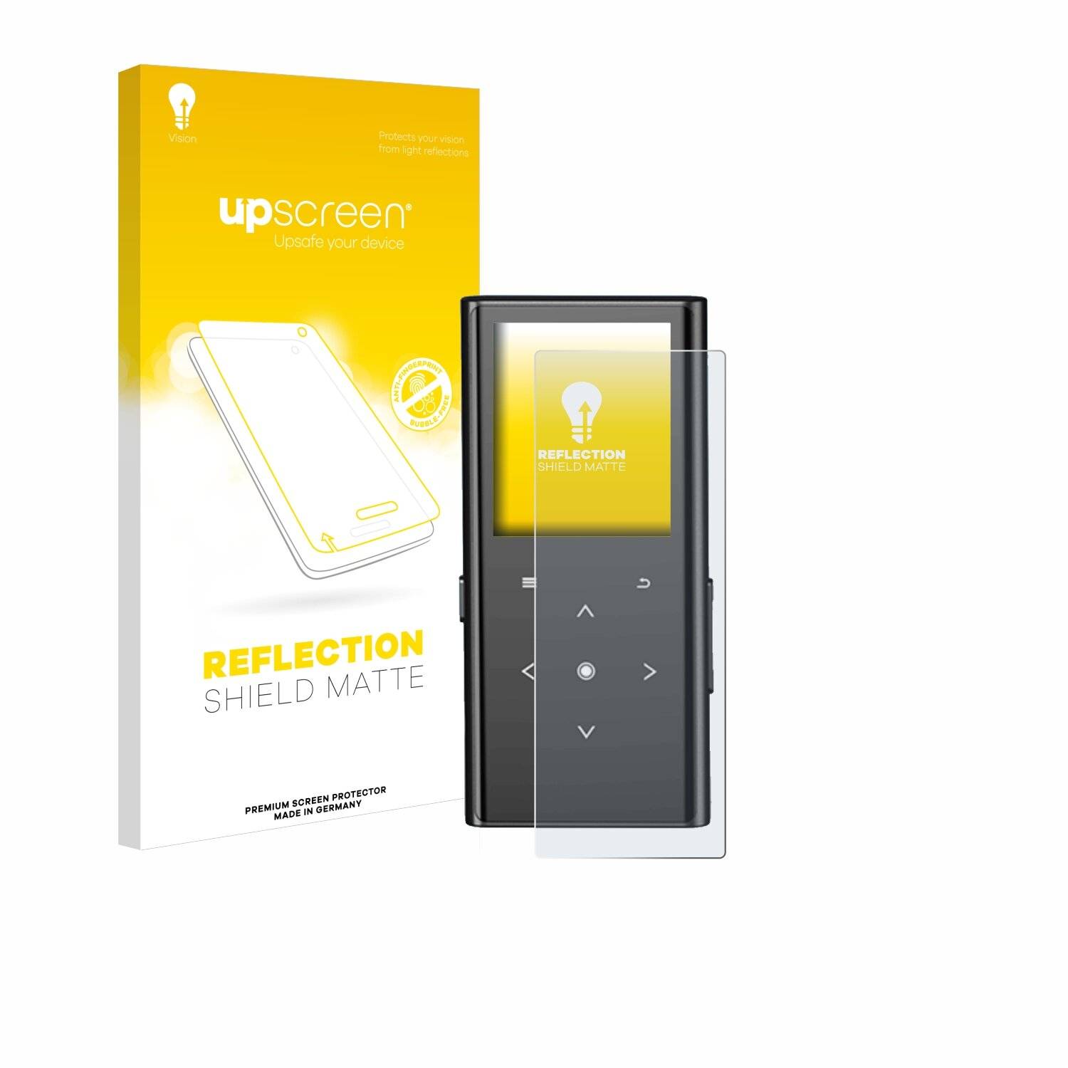 upscreen Reflection Shield Matt Schutzfolie für Zooaoxo M600-