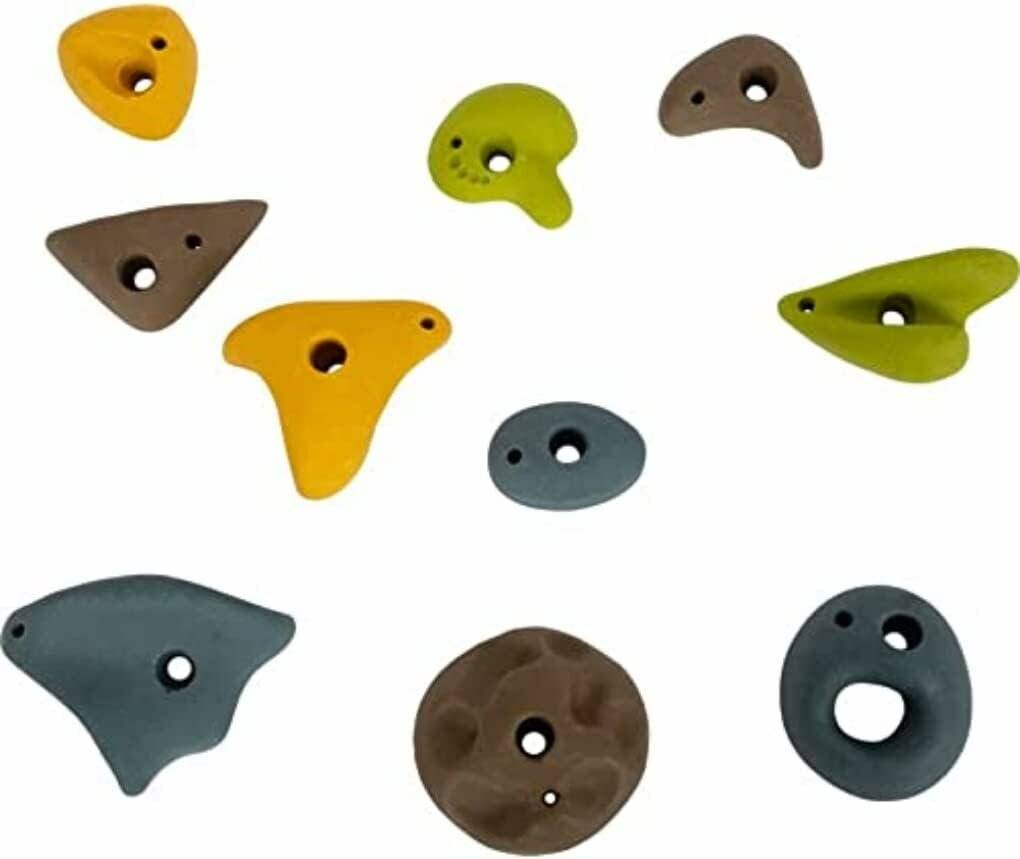 small foot Klettersteine Adventure Bewegungsspielzeug für Kinder, als Kletterwand flexibel nutzbar, ab 3 Jahren, 12311
