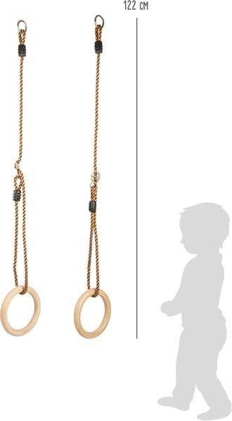 Small foot - Turnringe Holz