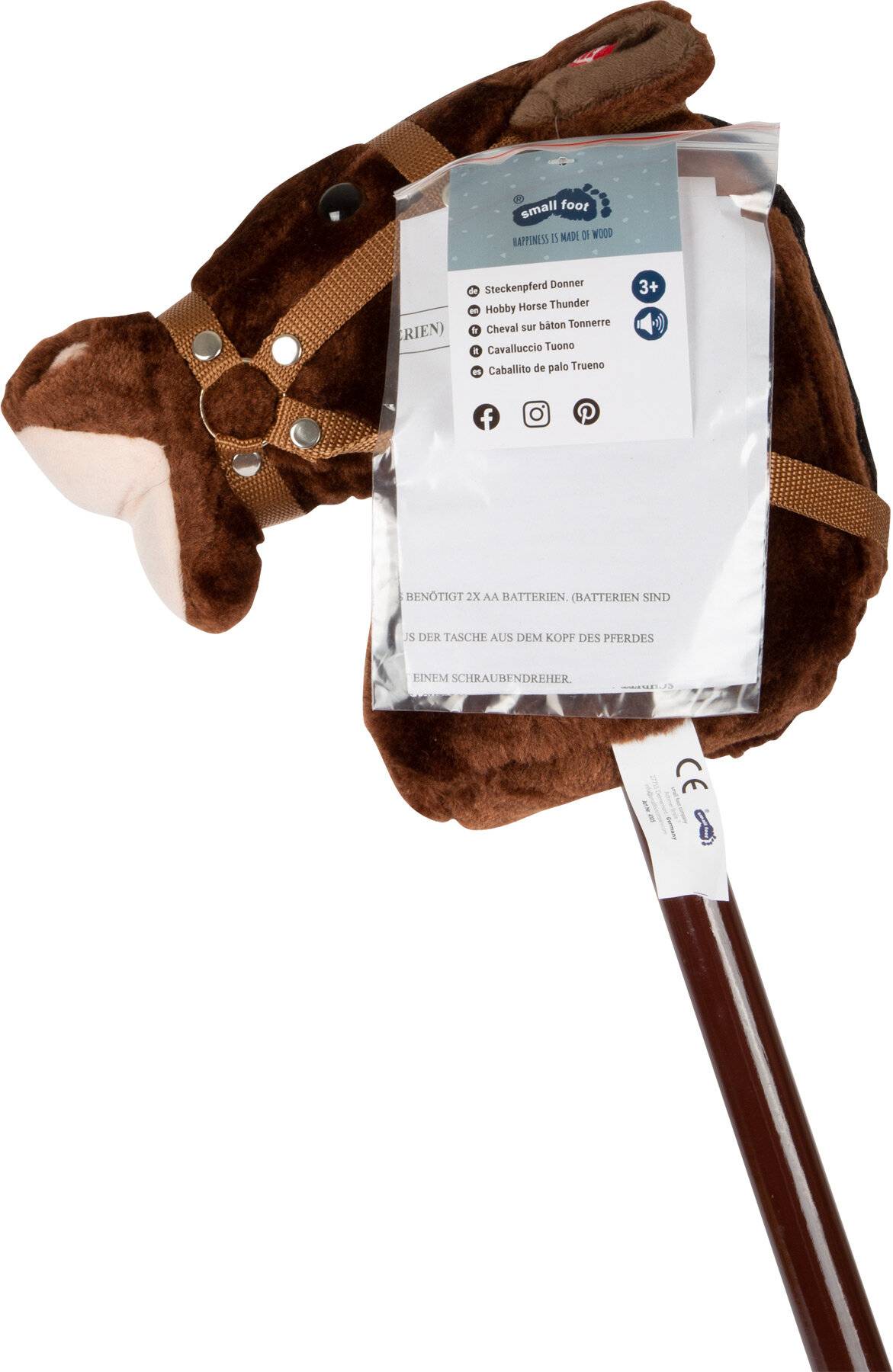 small foot 4105 Steckenpferd Donner mit Sound