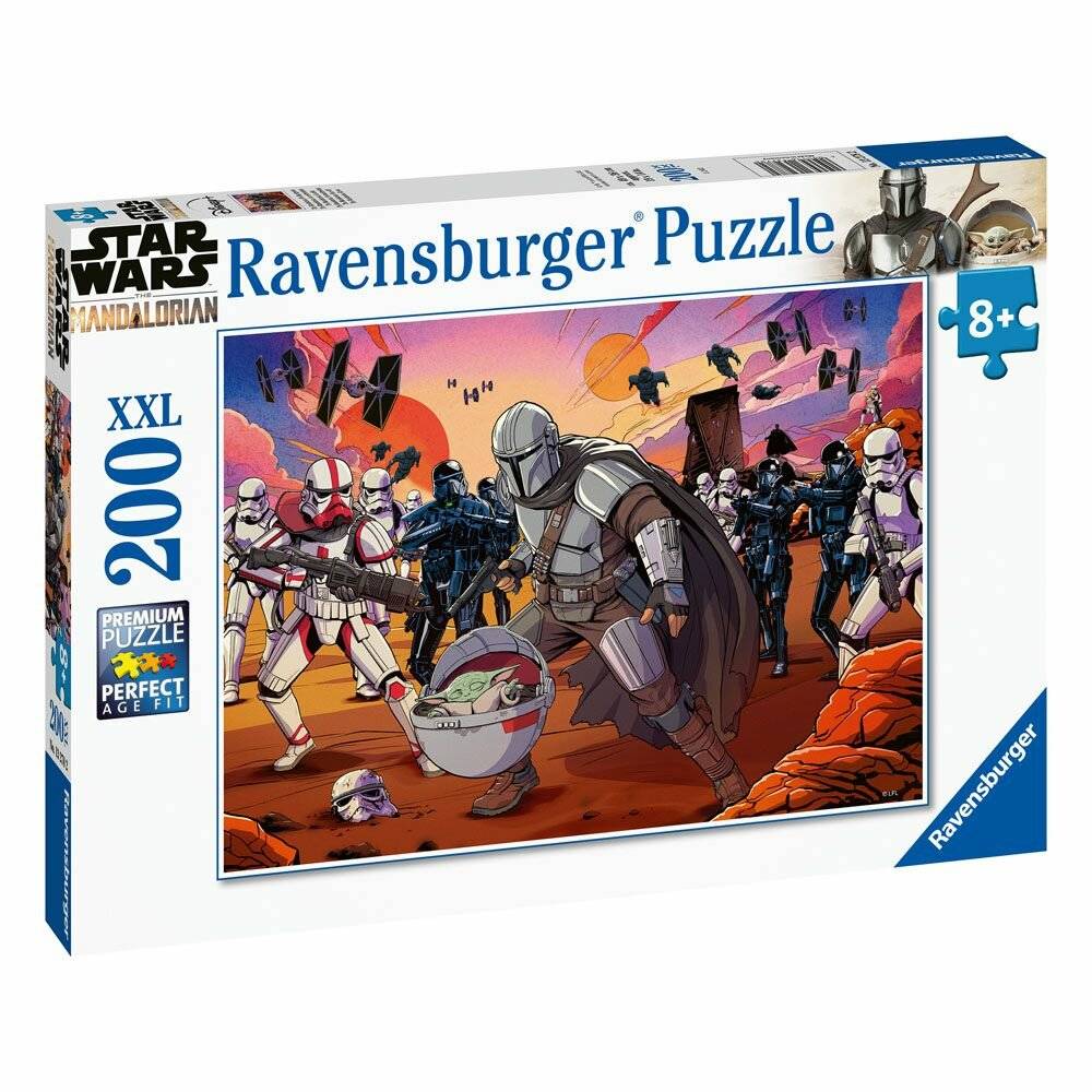 Ravensburger Star Wars Puzzle The Manddalorian: Face-Off (200 Teile)
