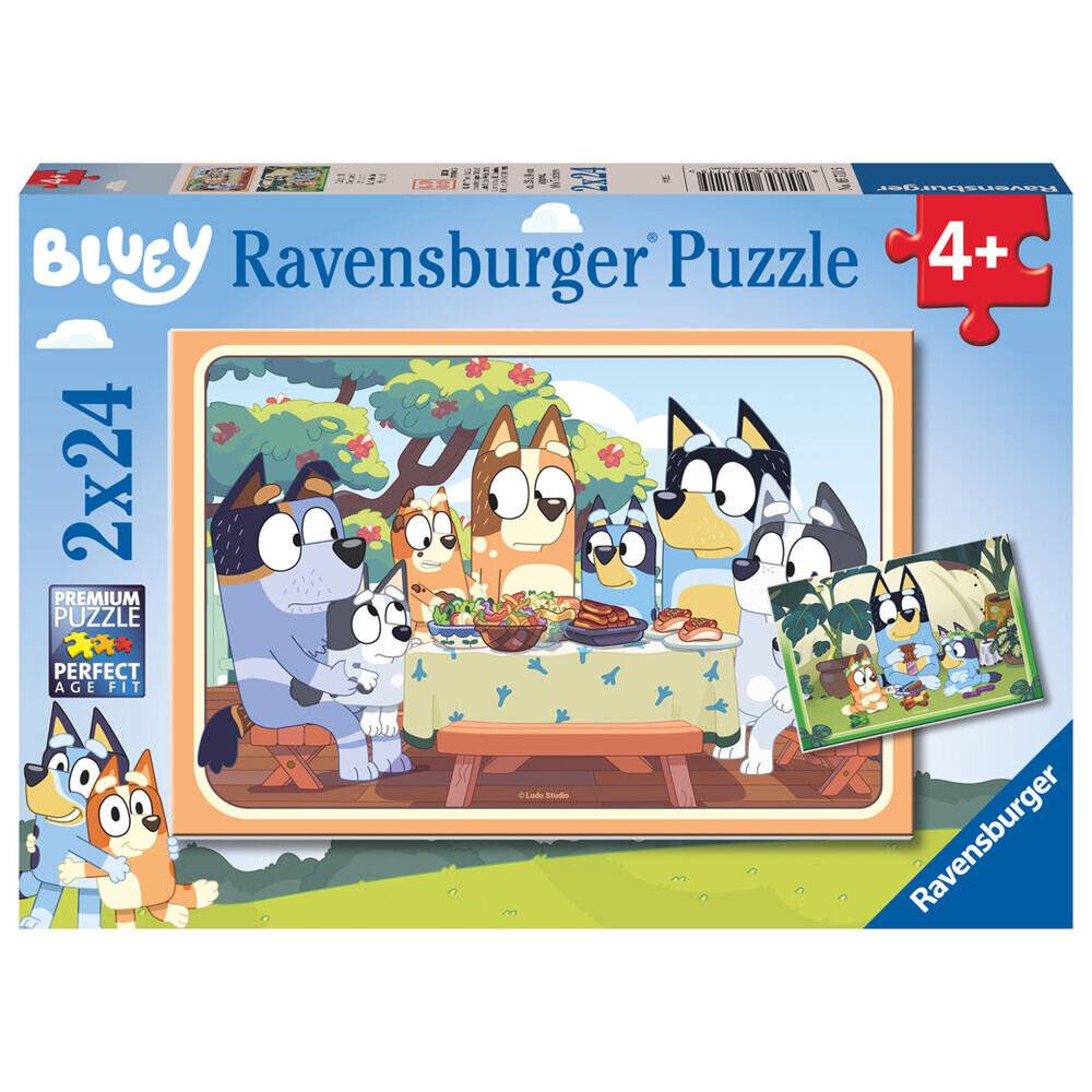 Ravensburger - Bluey 2x24p - ( 10105711)