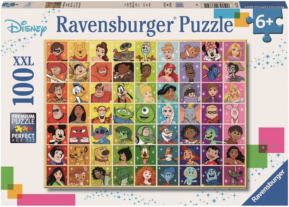 Disney Collage Jigsaw Puzzle, 100tlg.