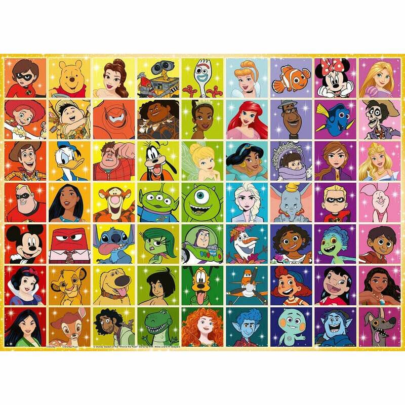 Disney Collage Jigsaw Puzzle, 100tlg.