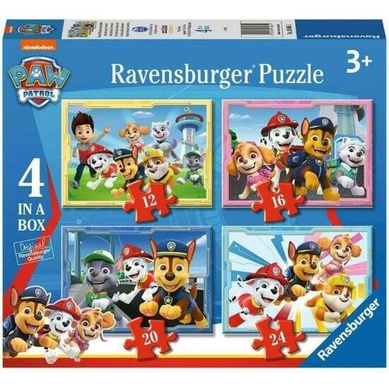 PUZZLE 4 IN BOX PAW PATROL B 03065 RAVENSBURGUER
