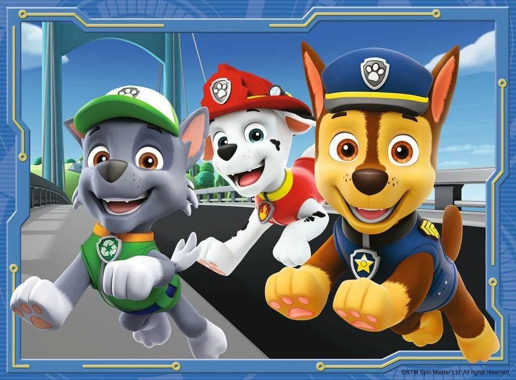 PUZZLE 4 IN BOX PAW PATROL B 03065 RAVENSBURGUER