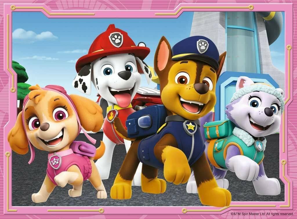 PUZZLE 4 IN BOX PAW PATROL B 03065 RAVENSBURGUER