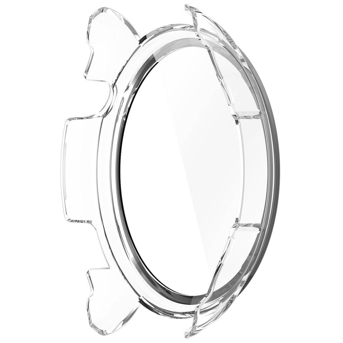 Für Amazfit Balance Kunststoff Watch Hülle + Schutzglas Transparent