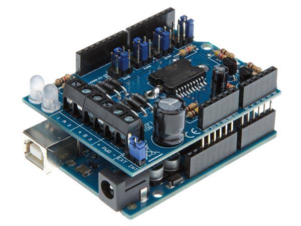 MOTOR & POWER SHIELD FÜR ARDUINO