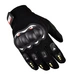 Motorrad-Handyhandschuhe mit Knöchelschutz Anti-Rutsch-Schicht Schwarz Motorrad-Handyhandschuhe mit Knöchelschutz Anti-Rutsch-Schicht Schwarz