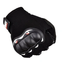 Motorrad-Handyhandschuhe mit Knöchelschutz Anti-Rutsch-Schicht Schwarz Motorrad-Handyhandschuhe mit Knöchelschutz Anti-Rutsch-Schicht Schwarz