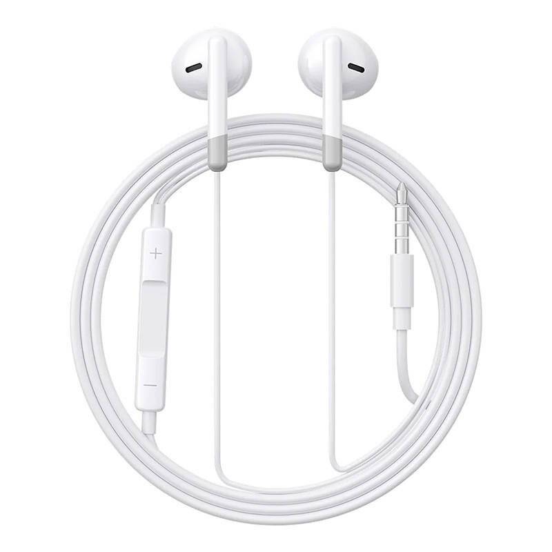Joyroom JR-EW01 In-Ear-Kopfhörer, 3,5 mm Klinke, 14,2 mm Treiber, Weiß