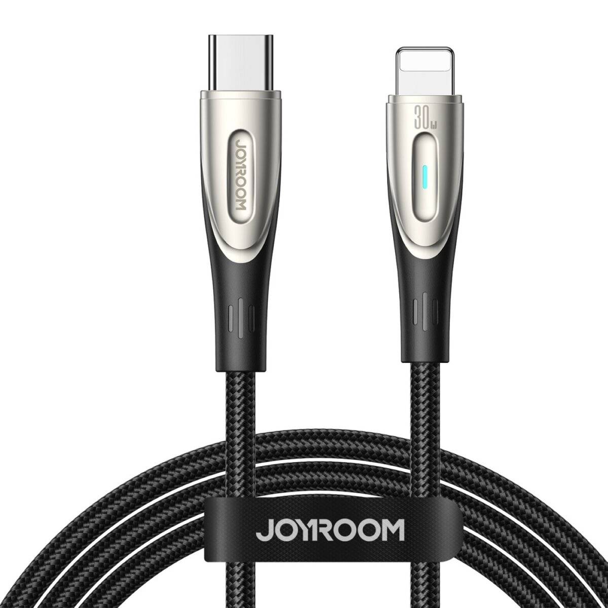 Joyroom Star-Light Series SA27-CL3 USB-C / iPhone-Anschluss 30W Kabel 2 m - Schwarz