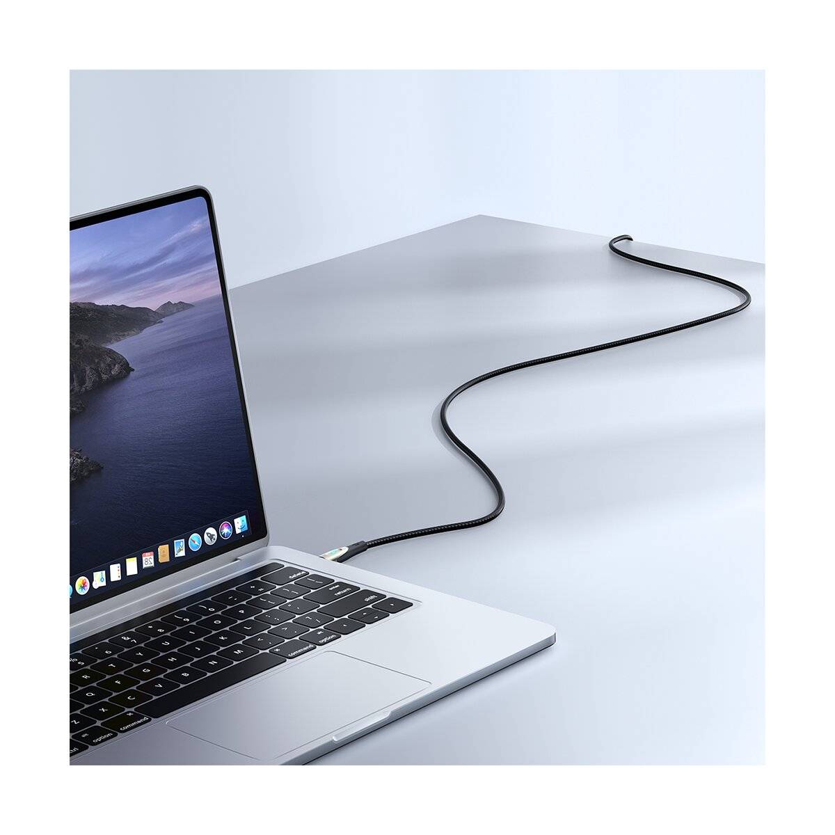 Joyroom Star-Light Series SA27-CC5 USB-C/USB-C-Kabel 100 W 1,2 m – schwarz