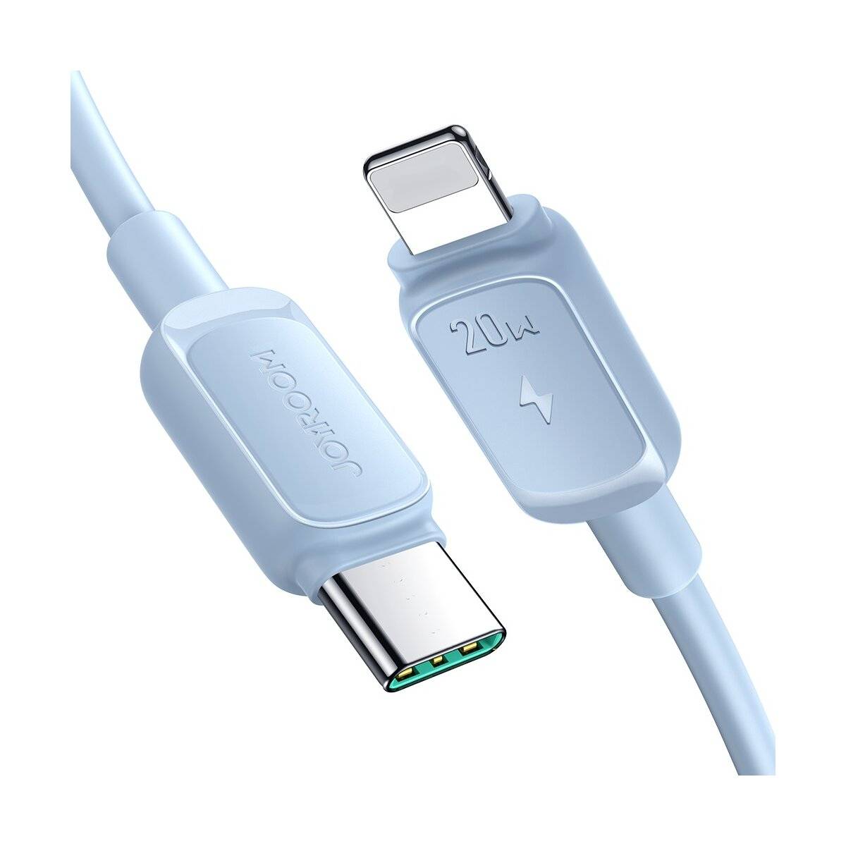 Joyroom USB C – Iphone -Kabel mit einer Leistungvon 20 W und einer Länge von 1,2 m Blau