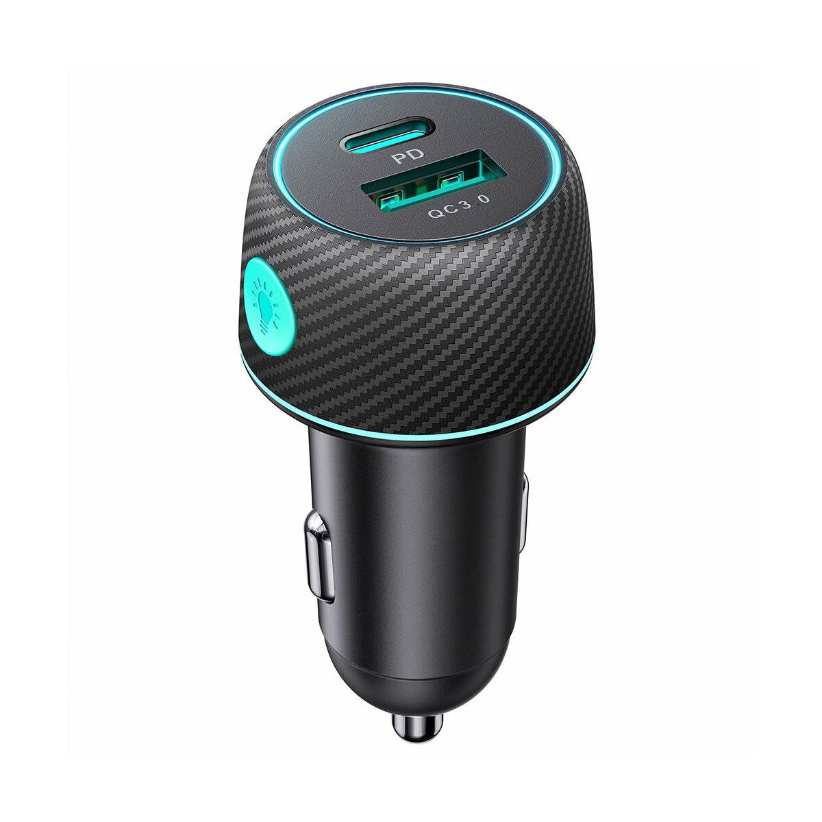 Joyroom JR-CCN01 Autoladegerät Schnellladegerät 60W USB-C USB-A Schwarz