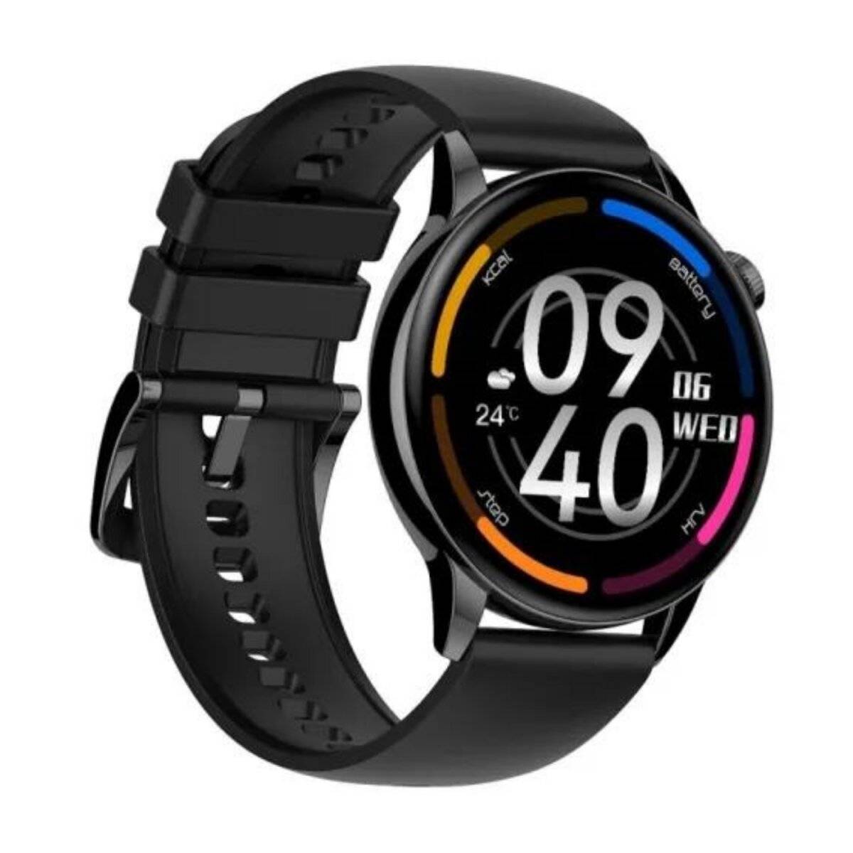 Maxcom FW58 Vanad Pro Schwarz  Elegante Smartwatch mit 1,3 Zoll AMOLED-Display und vielseitigen Funktionen