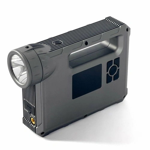 Choetech Starthilfe mit Kompressor, Powerbank 8000mAh, LED Taschenlampe schwarz (TC0017) Choetech Starthilfe mit Kompressor, Powerbank 8000mAh, LED Taschenlampe schwarz (TC0017)