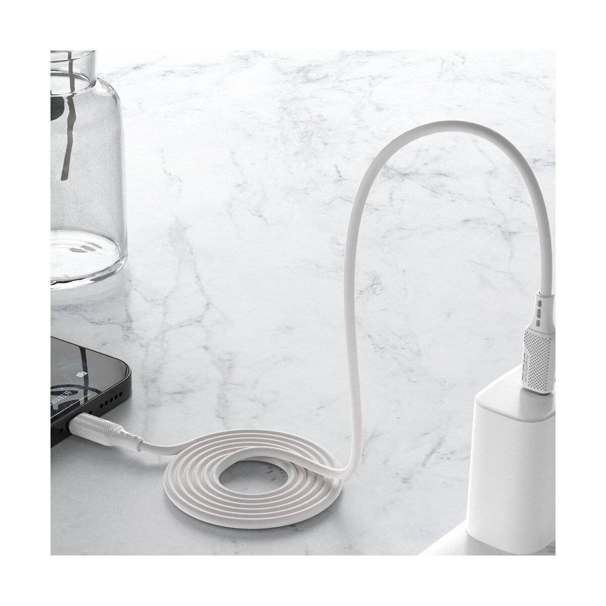 Dudao L5S USB Typ C Kabel zum Laden und Datentransfer 100W PD 1m weiß
