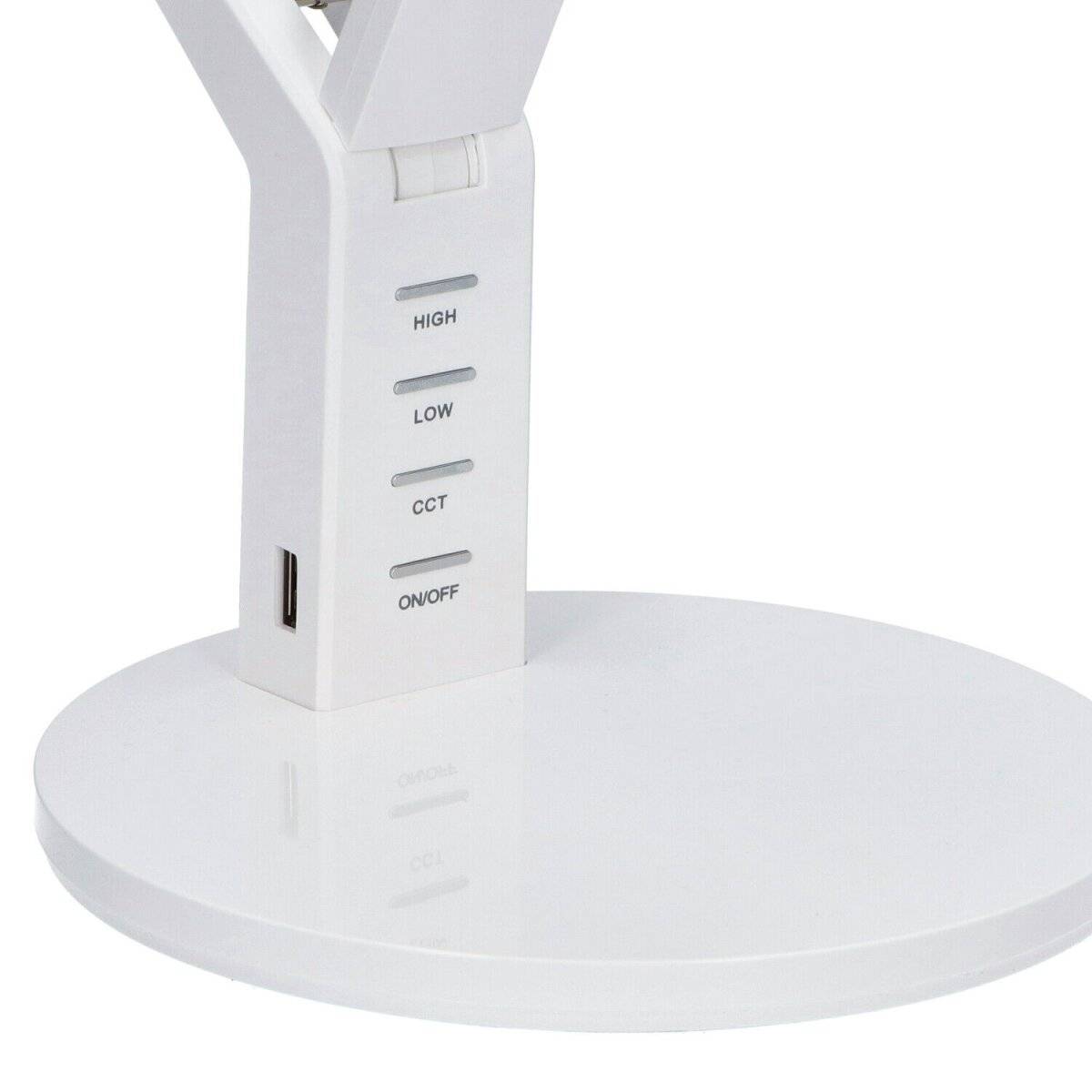 Maxcom GlowPro 8W Dimmbare LED-Tischlampe Weiß