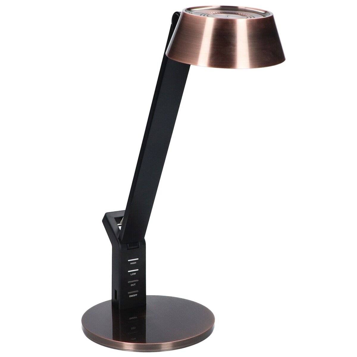 Maxcom GlowPro 8W Dimmbare LED-Tischlampe Kupfer