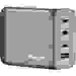 Verbatim GaN Charger 200 W, 4 Ports USB-C Ladegerät, Power Adapter mit 3 x USB-C und 1 x USB-A, Schnellladegerät