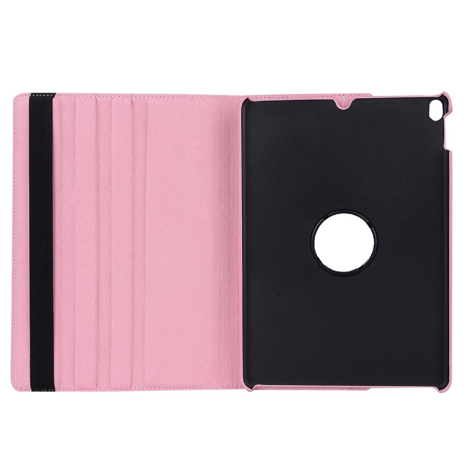 Schutzhülle für iPad Air 10.9 2020 2021 2022 Tablet Hülle Schutz Tasche Case Cover Pink 360 Grad drehbar Rotation Bumper