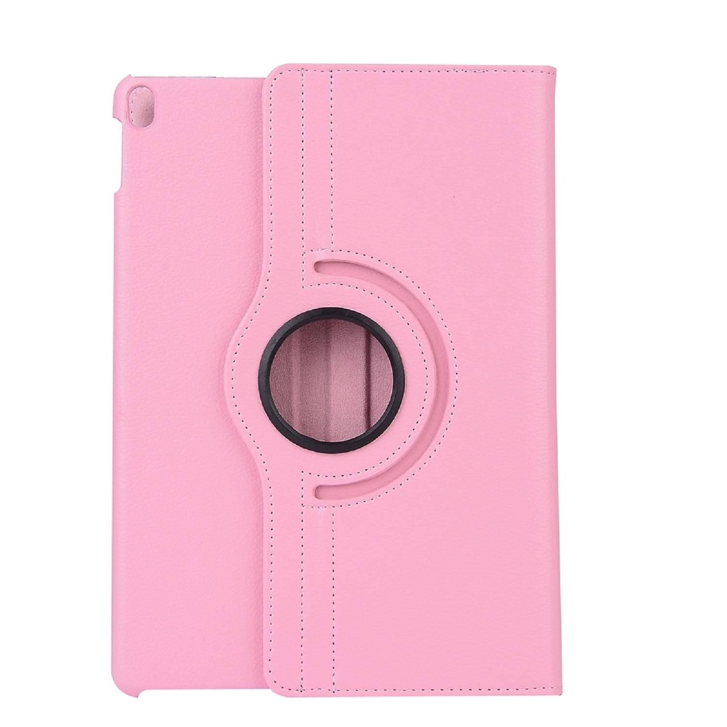 1x Schutzhülle für iPad Pro 12.9 (2018-2019-2020-2021) Tablet Hülle Schutz Tasche Case Cover Pink 360 Grad drehbar Rotation Bumper