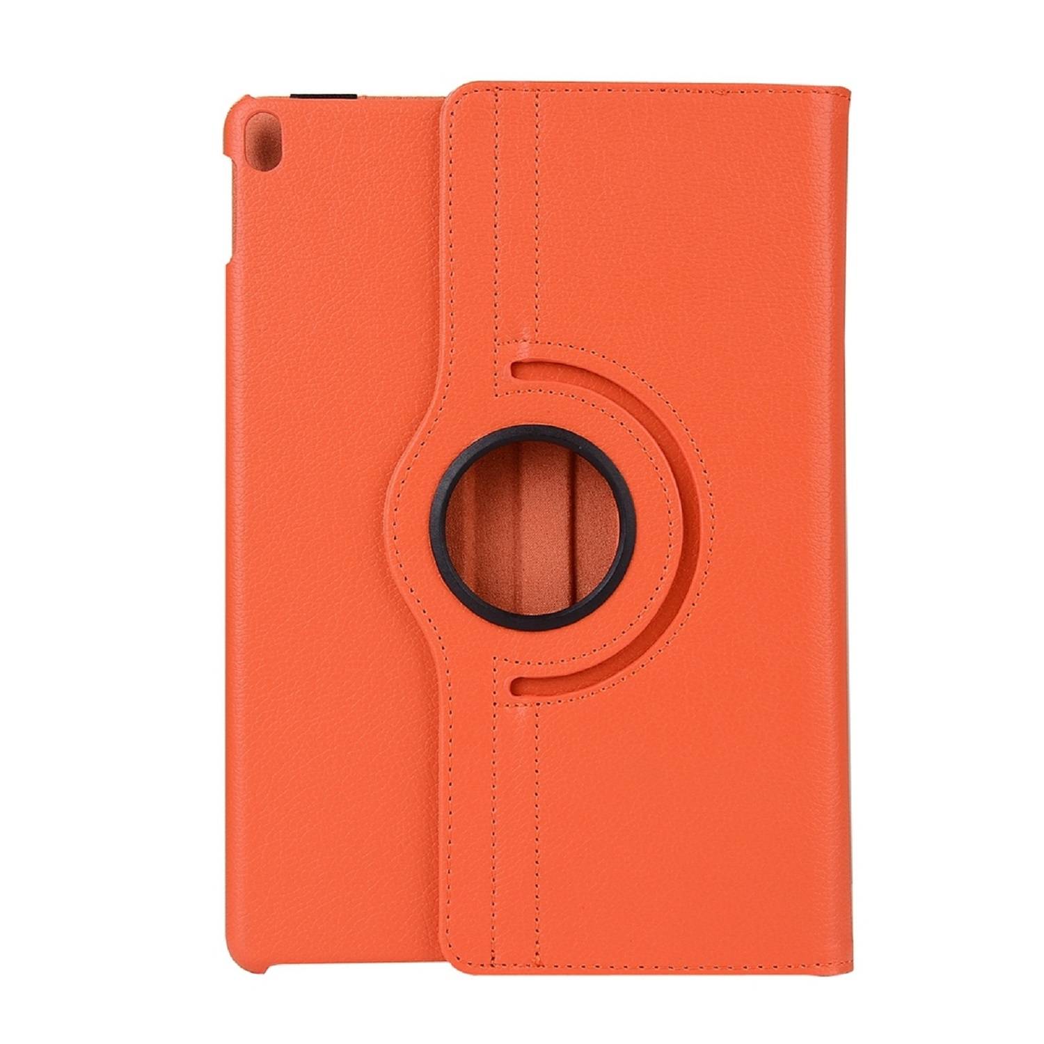 Schutzhülle für iPad Air 10.9 2020 2021 2022 Tablet Hülle Schutz Tasche Case Cover Orange 360 Grad drehbar Rotation Bumper