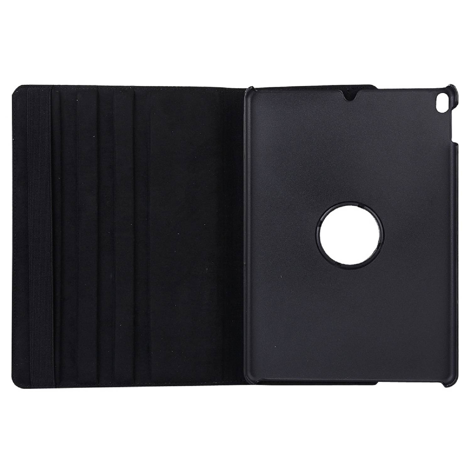 Schutzhülle für iPad Air 10.9 2020 2021 2022 Tablet Hülle Schutz Tasche Case Cover Schwarz 360 Grad drehbar Rotation Bumper