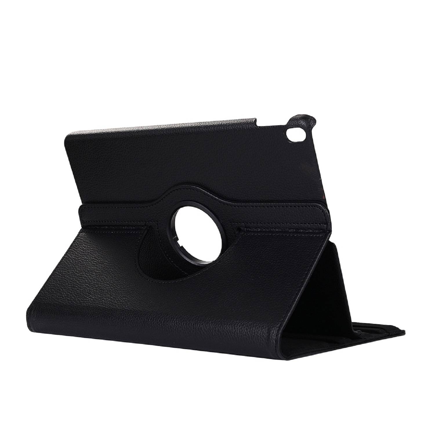 Schutzhülle für iPad Air 10.9 2020 2021 2022 Tablet Hülle Schutz Tasche Case Cover Schwarz 360 Grad drehbar Rotation Bumper