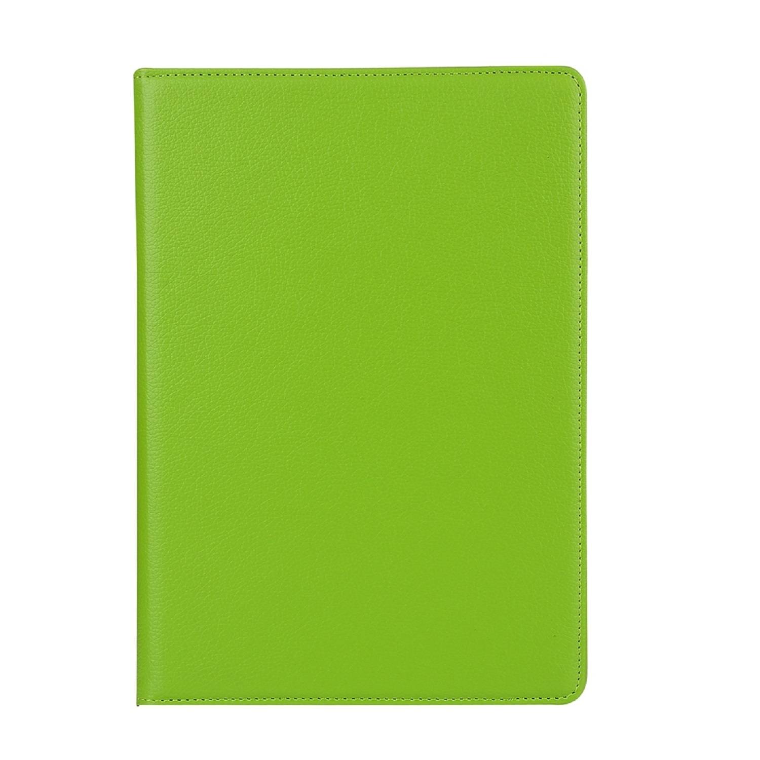 1x Schutzhülle für iPad Pro 12.9 (2018-2019-2020-2021) Tablet Hülle Schutz Tasche Case Cover Grün 360 Grad drehbar Rotation Bumper