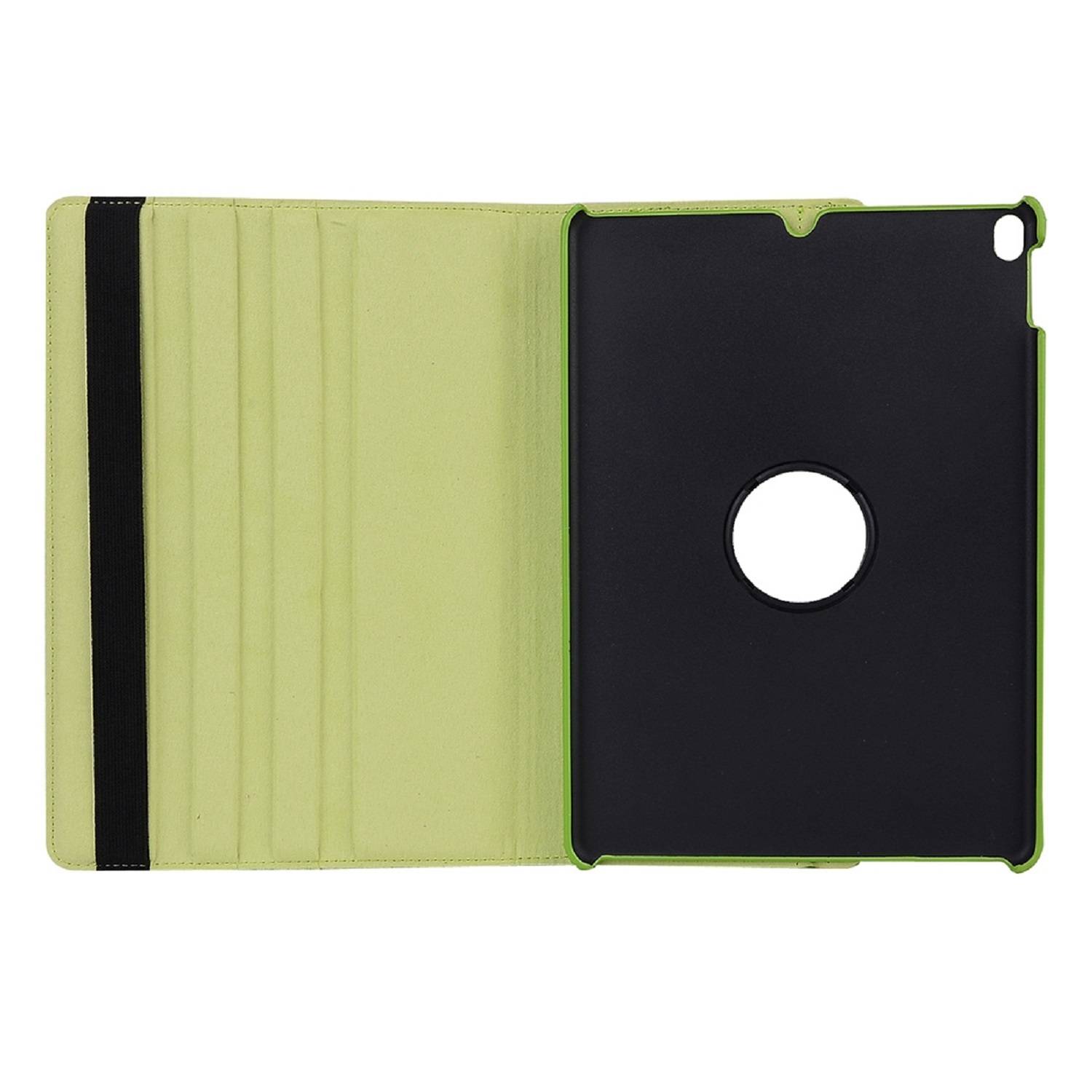 1x Schutzhülle für iPad Pro 12.9 (2018-2019-2020-2021) Tablet Hülle Schutz Tasche Case Cover Grün 360 Grad drehbar Rotation Bumper