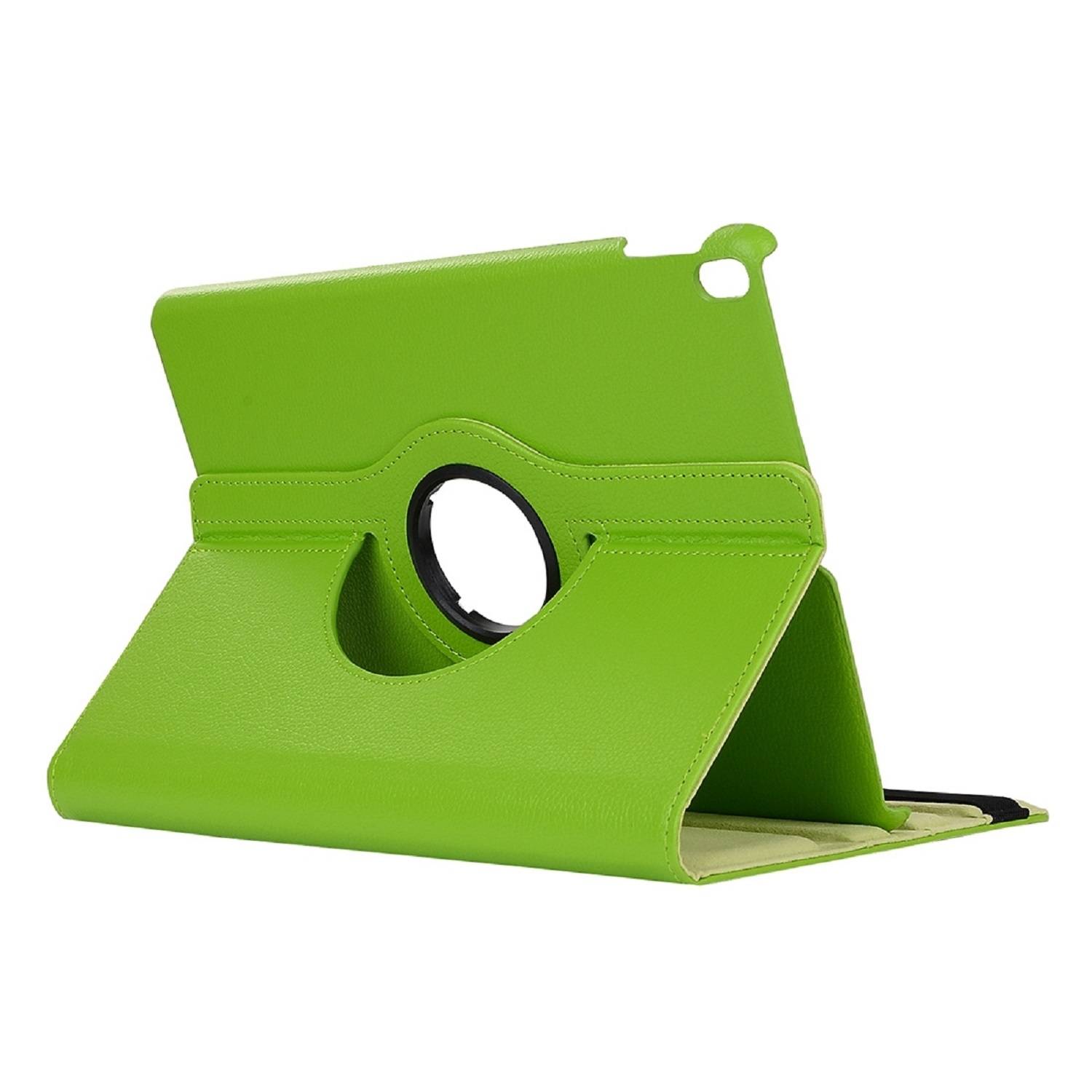 Schutzhülle für iPad Air 10.9 2020 2021 2022 Tablet Hülle Schutz Tasche Case Cover Grün 360 Grad drehbar Rotation Bumper