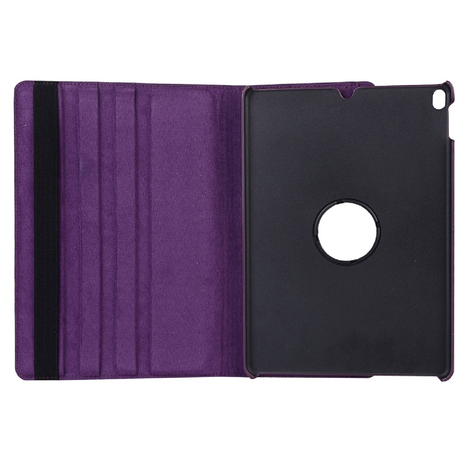 Schutzhülle für iPad Pro 11 (2018-2019-2020-2021) Tablet Hülle Schutz Tasche Case Cover Lila 360 Grad drehbar Rotation Bumper