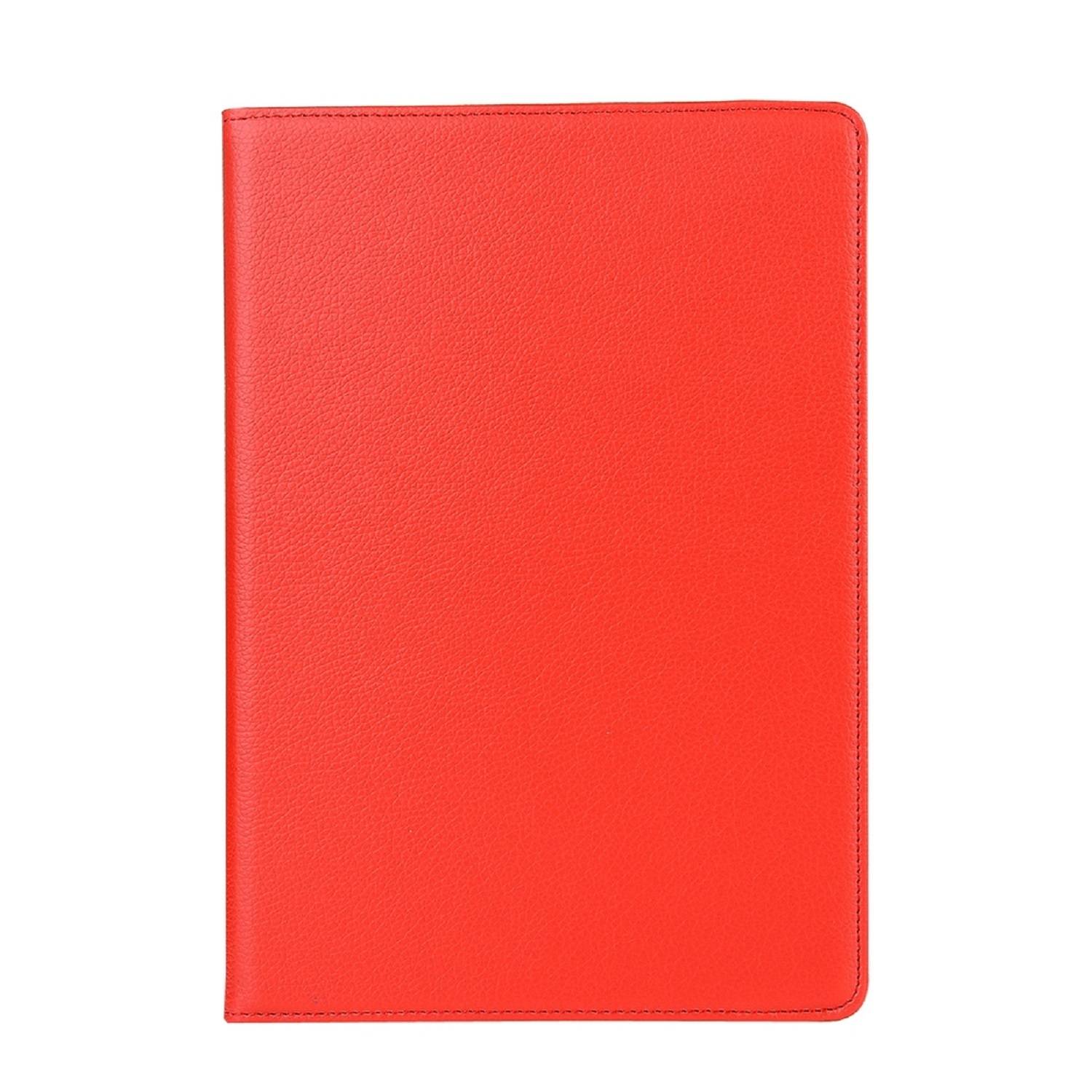 Schutzhülle für iPad Air 10.9 2020 2021 2022 Tablet Hülle Schutz Tasche Case Cover Rot 360 Grad drehbar Rotation Bumper